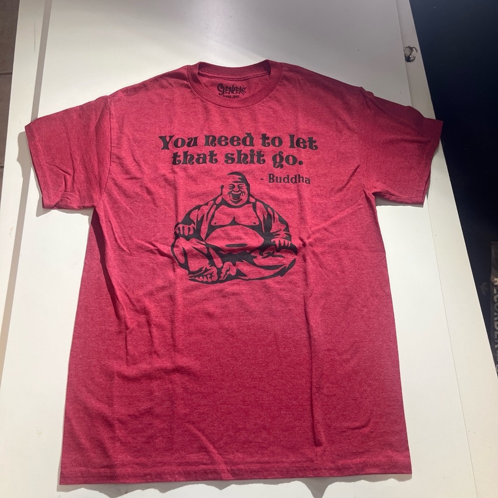 Spencer's Red Buddha Graphic Tee